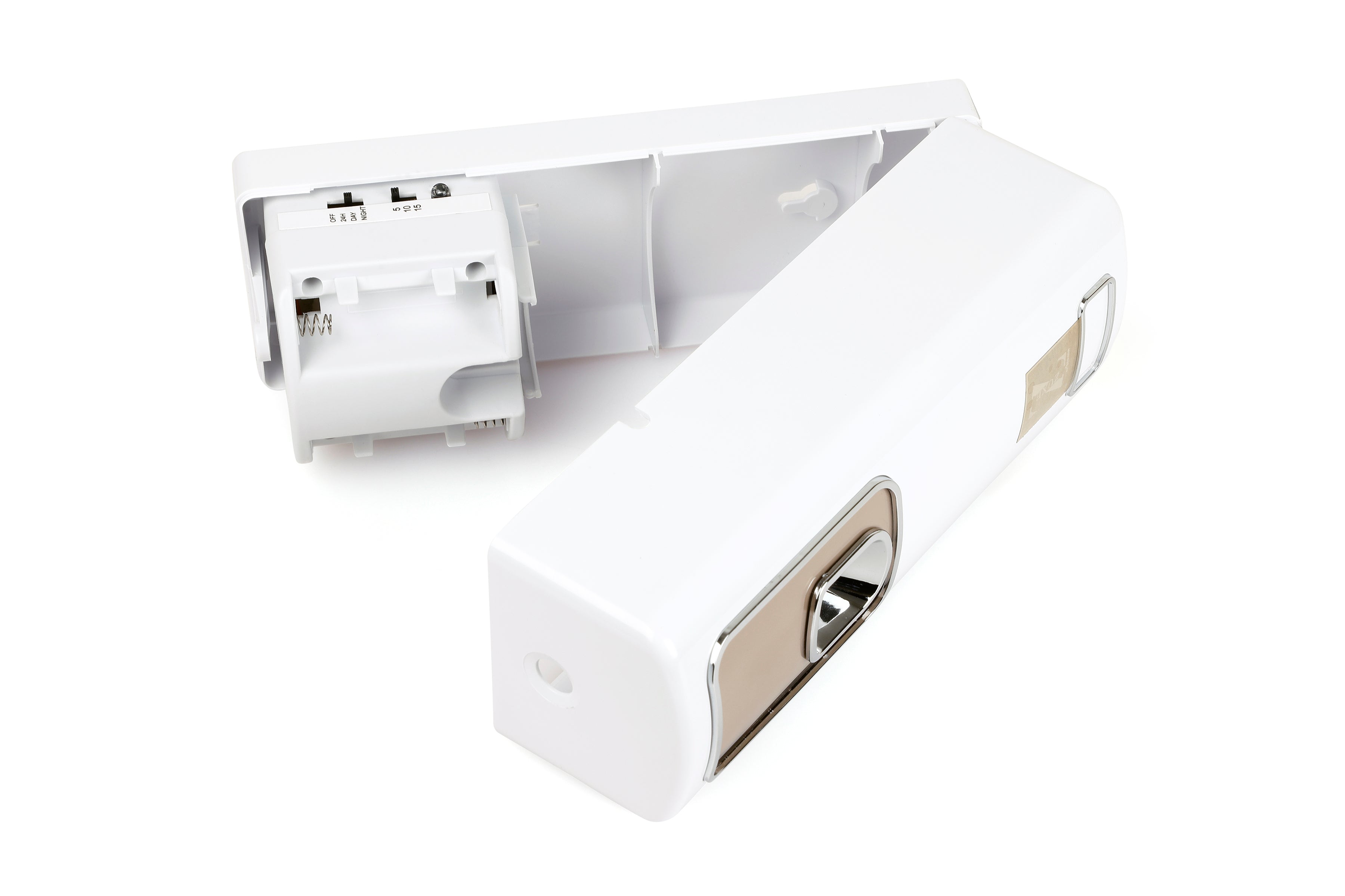 ZUXE Automatic Air Freshener Dispenser/Automatic Aerosol Perfume Dispenser - Automatic (Day and Night) Light Sensor Enabled Free with D Size