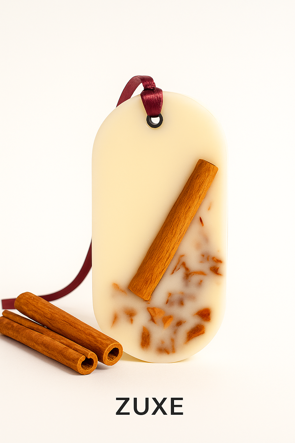 ZUXE Scented Wax Bar| CINNAMON | Natural Fragrance for Wardrobes, Bathroom, Cars & Closets | Pure Essential Oils | Single BAR