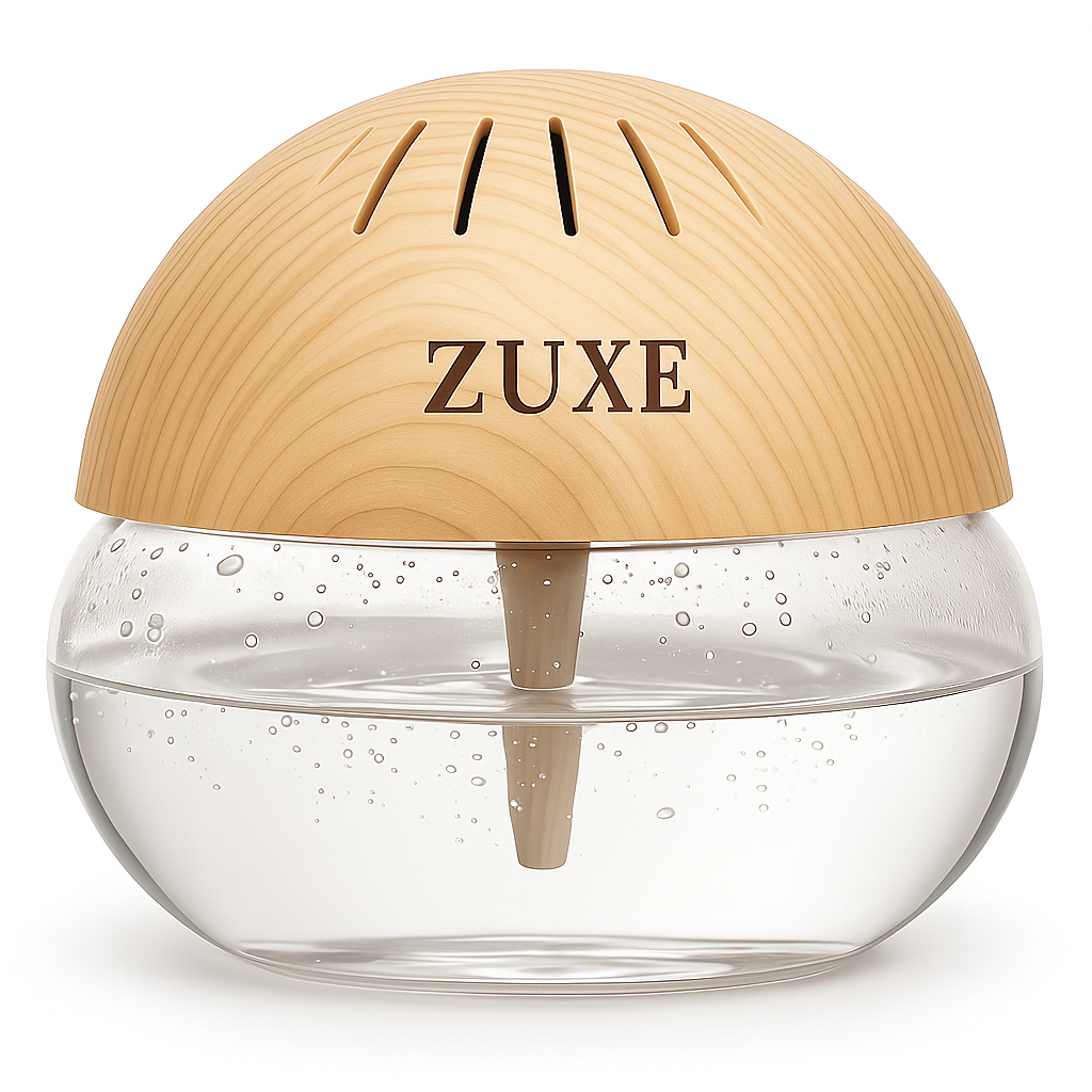 ZUXE Portable 3-in-1 Air Purifier(WOODEN FINISH ), Aroma Diffuser & Cool Mist Humidifier with 750ml Water Tank – Electric Revitalizer with for Home, Office, Bedroom & Spa