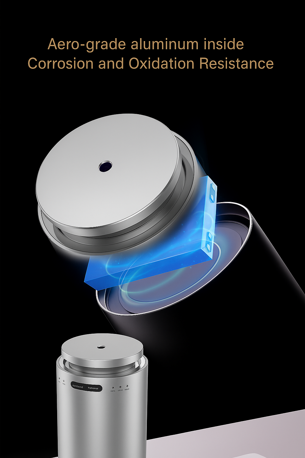 ZUXE Smart Car Aroma Diffuser Rechargeable Air Freshener Mist Dispenser with Auto On/Off,   3 Speed Modes & Stylish Interior Decor WITH (200mL OIL ) OUR BEST SELLER