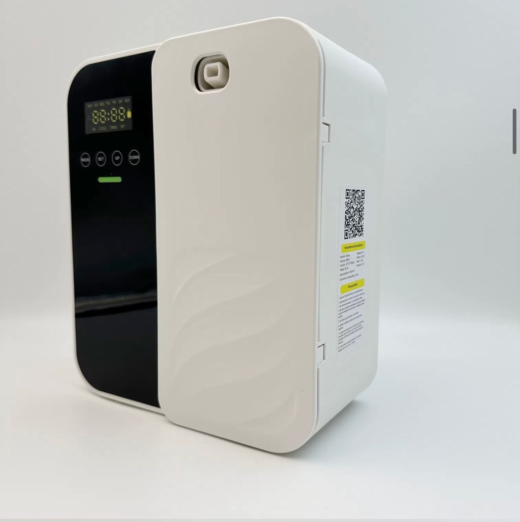 ZUXE 500ml Water Tank Aromatherapy Diffuser Car Air Freshener Essential Oil Diffuser Waterless USB Auto Aromatherapy Nebulizer (US Plug 100‑240V)