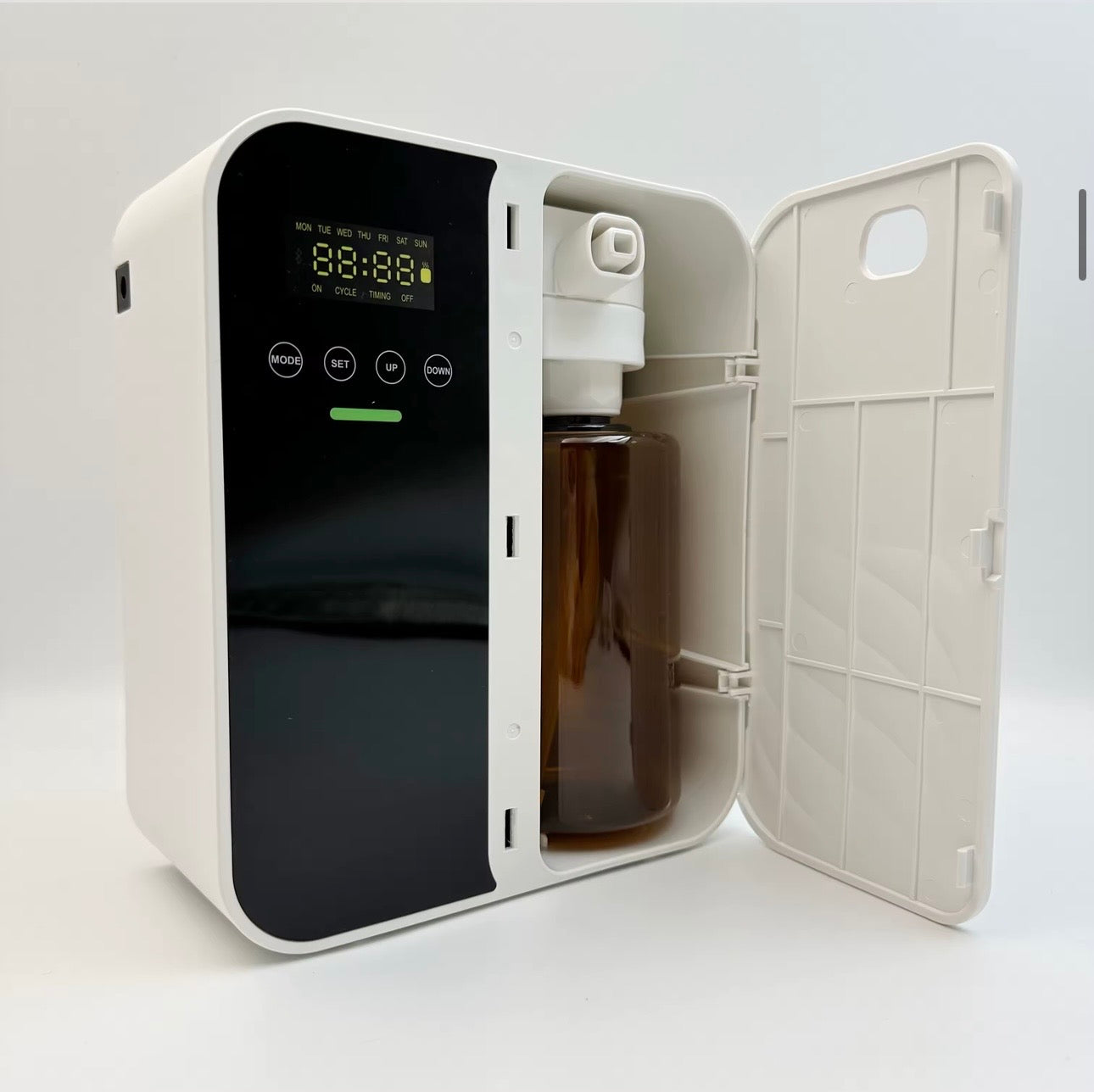 ZUXE 500ml Water Tank Aromatherapy Diffuser Car Air Freshener Essential Oil Diffuser Waterless USB Auto Aromatherapy Nebulizer (US Plug 100‑240V)