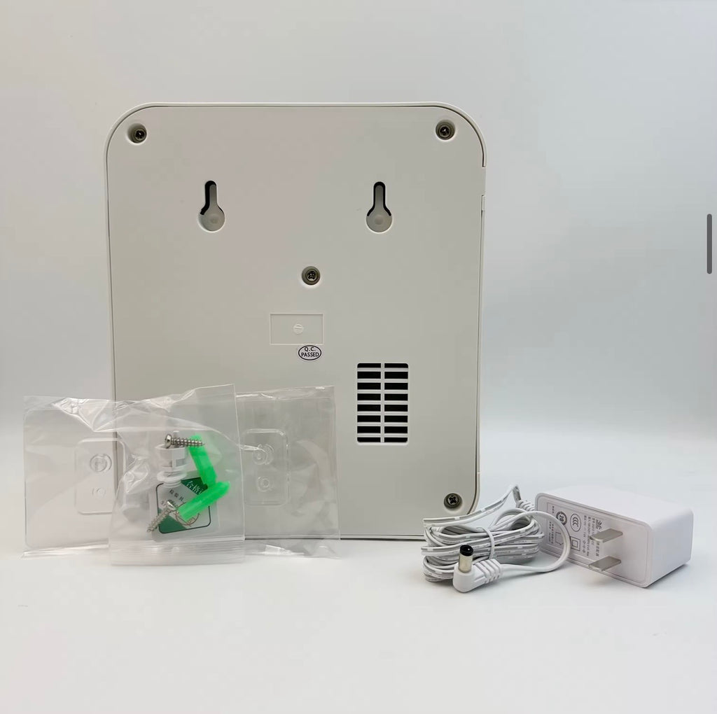 ZUXE 500ml Water Tank Aromatherapy Diffuser Car Air Freshener Essential Oil Diffuser Waterless USB Auto Aromatherapy Nebulizer (US Plug 100‑240V)