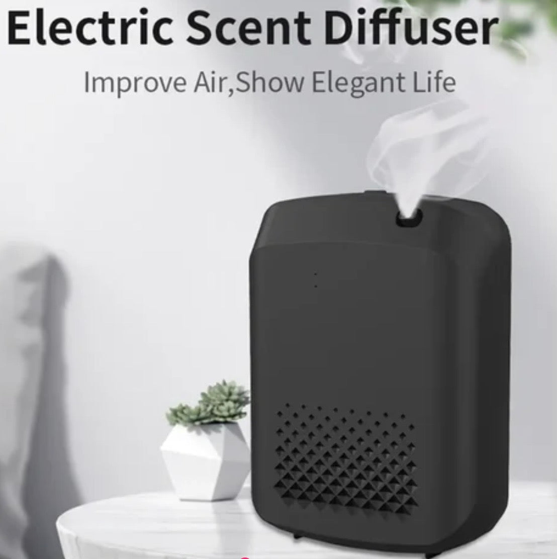 ZUXE Aroma Diffuser, Quiet Operation Air Fragrance Machine with Multi-Stage Timing 100-240V Remote Control 5 Time Periods for Home Lobby