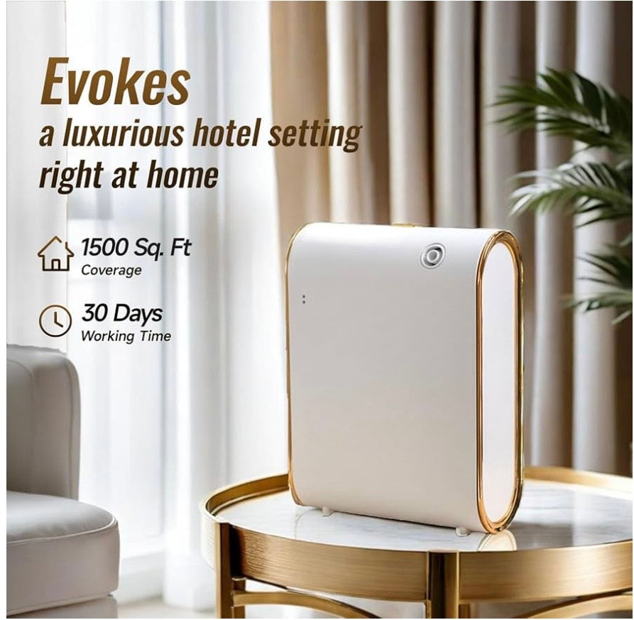 ZUXE Automatic Scent Machine500CL(App Controlled) For Showroom, Gym, Clinic, Office, Home (Covers 1500-2000 sqr fts)user