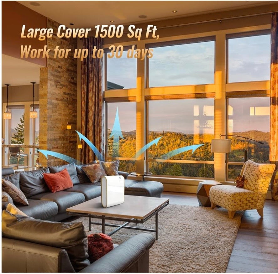 ZUXE Automatic Scent Machine500CL(App Controlled) For Showroom, Gym, Clinic, Office, Home (Covers 1500-2000 sqr fts)user