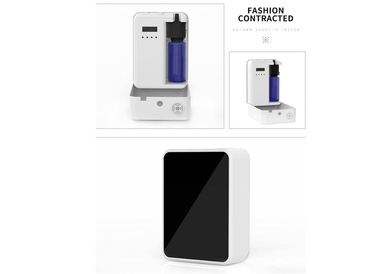 ZUXE Electric Aroma Diffuser - Wall Mounted or Tabletop Essential Oil Air Freshener Scent Machine