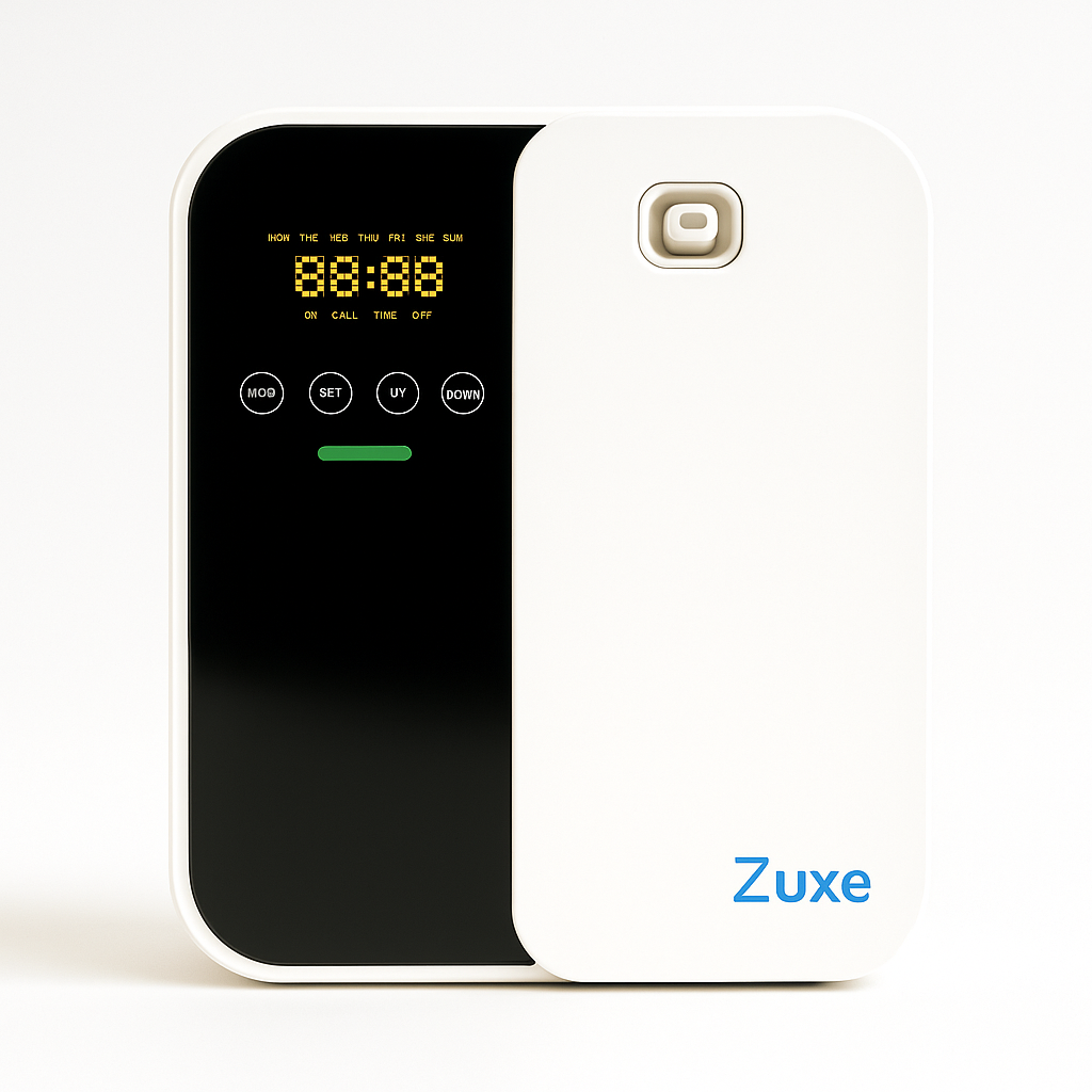 ZUXE 500ml Water Tank Aromatherapy Diffuser Car Air Freshener Essential Oil Diffuser Waterless USB Auto Aromatherapy Nebulizer (US Plug 100‑240V)